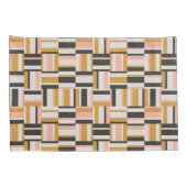 幾何学的な形パターン 枕カバー (裏面-右)