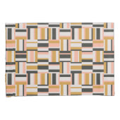 幾何学的な形パターン 枕カバー (正面右)