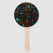 幾何学的な形状 ハンドファン (正面)