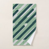 幾何学的な形状 バスタオルセット (ハンドタオル)