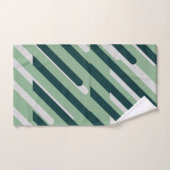 幾何学的な形状 バスタオルセット (ハンドタオル)