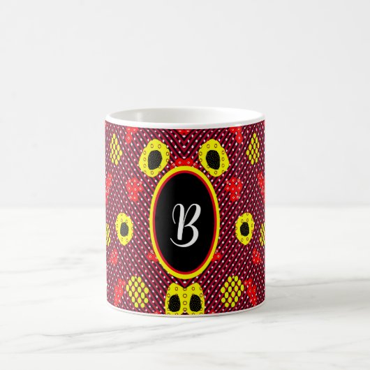 幾何学的な形状 モーフィングマグカップ (中央)