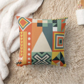 幾何学的な形状、平坦なシンプル背景。 クッション (ブランケット)