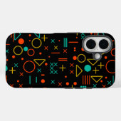 幾何学的な形状 Case-Mate iPhoneケース (裏面 (横))