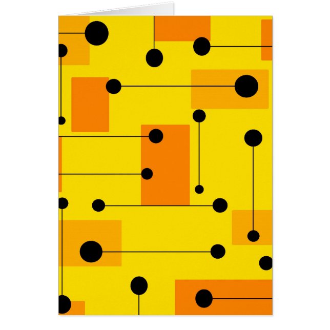 幾何学的な形-カード (正面)