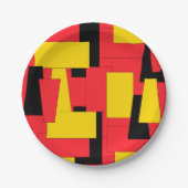 幾何学的な快楽 ペーパープレート (正面)