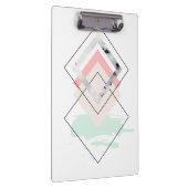 幾何学的な抽象デザイン クリップボード (右)