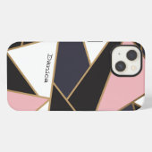 幾何学的な抽象柄 Otterbox - iPhone Galaxy Pixel iPhoneケース (裏面横)