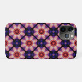 幾何学的な抽象的な花柄 Case-Mate iPhoneケース (裏面(横))