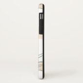 幾何学的な抽象的パステル調の植物モノグラム Case-Mate iPhoneケース (裏面/左)