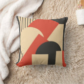 幾何学的な抽象美術のdecoのマッシュ クッション (ブランケット)