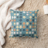 幾何学的な抽象芸術のシームレスなパターン クッション (ブランケット)