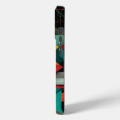 幾何学的な抽象芸術 – 天体の格子模様 Case-Mate iPhoneケース (裏面 / 左)