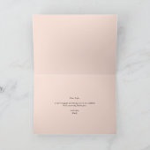 幾何学的な春の花々が咲く 花嫁の花を私のものにしてくれますか カード (内部)