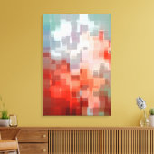 幾何学的な景観 キャンバスプリント (インサイチュ (リビング))