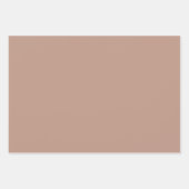 幾何学的な暖かいニュートラルBeige Sunsスクラップブック ラッピングペーパーシート (正面2)