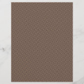 幾何学的な暖かい中和フラワースクラップブック紙 (裏面)