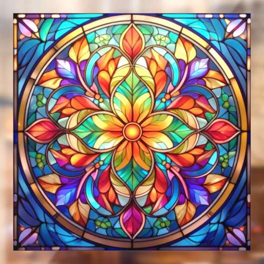 幾何学的な曇りエレガンス ウィンドウサイン (シート2)