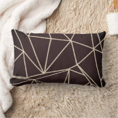 幾何学的な森林動物| Geometriの装飾用クッション ランバークッション (ブランケット)