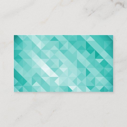 幾何学的な標準的なカイロプラクティックの名刺 名刺 (裏面)