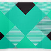 幾何学的な正方形の抽象化10 三つ折りクリスマスカード (内部中)