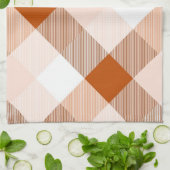 幾何学的な正方形の抽象化16 キッチンタオル (折り畳み)