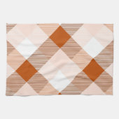 幾何学的な正方形の抽象化16 キッチンタオル (横)