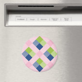 幾何学的な正方形の抽象化18 マグネット (インサイチュ (食洗機))