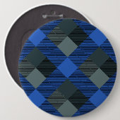 幾何学的な正方形の抽象化21 缶バッジ (正面&裏面)