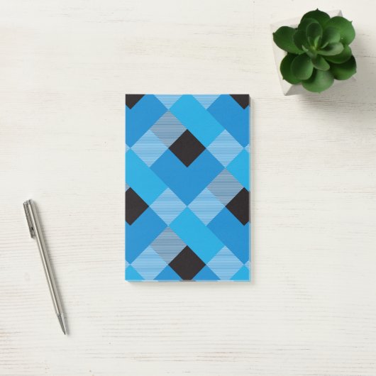 幾何学的な正方形の抽象化3 ポストイット (オフィス)