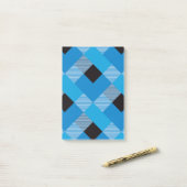 幾何学的な正方形の抽象化3 ポストイット (デスク上)