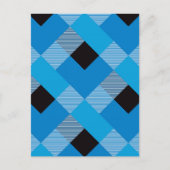 幾何学的な正方形の抽象化3 ポストカード (正面)