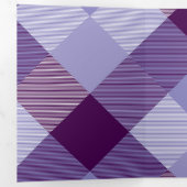 幾何学的な正方形の抽象化4 三つ折りクリスマスカード (内部最初)