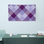 幾何学的な正方形の抽象化4 横断幕 (トレードショー)