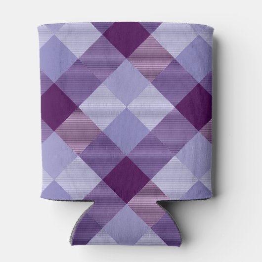 幾何学的な正方形の抽象化4 缶クーラー (裏面)