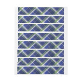 幾何学的な正方形の抽象化5 ラップアラウンドラベル (シート)