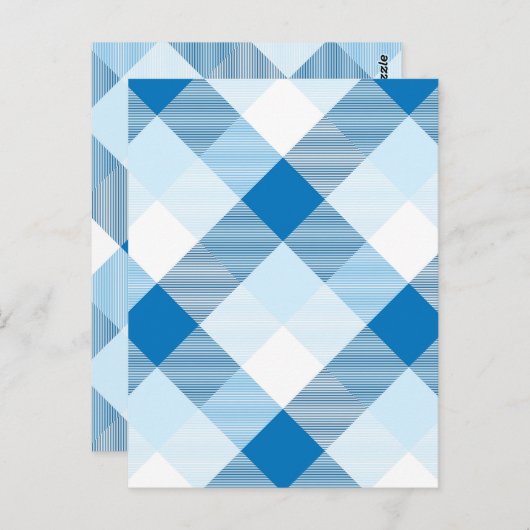 幾何学的な正方形の抽象化6 ポストカード (正面/裏面)