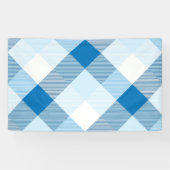 幾何学的な正方形の抽象化6 横断幕 (横)