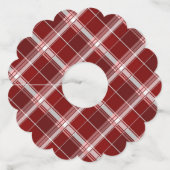 幾何学的な正方形の抽象化7 ワイングラスタグ (正面)