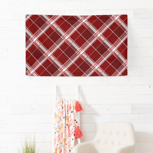 幾何学的な正方形の抽象化7 横断幕 (インサイチュ)