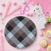 幾何学的な正方形の抽象化8 ペーパープレート (パーティー)