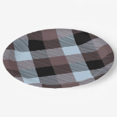 幾何学的な正方形の抽象化8 ペーパープレート (アングル)