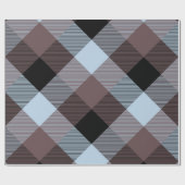 幾何学的な正方形の抽象化8 ラッピングペーパー (フラット)