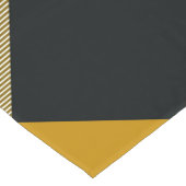 幾何学的な正方形の抽象化9 ショートテーブルランナー (コーナー)