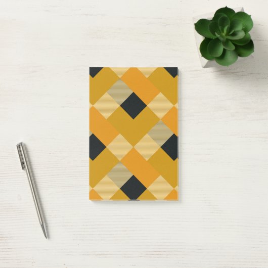 幾何学的な正方形の抽象化9 ポストイット (オフィス)