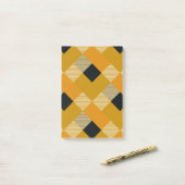 幾何学的な正方形の抽象化9 ポストイット (デスク上)