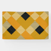 幾何学的な正方形の抽象化9 横断幕 (横)