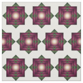 幾何学的な正方形 ファブリック (見本)