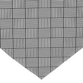 幾何学的な点検された質 ショートテーブルランナー (コーナー)