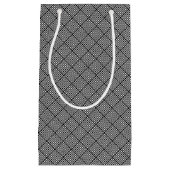 幾何学的な点検された質 スモールペーパーバッグ (正面)